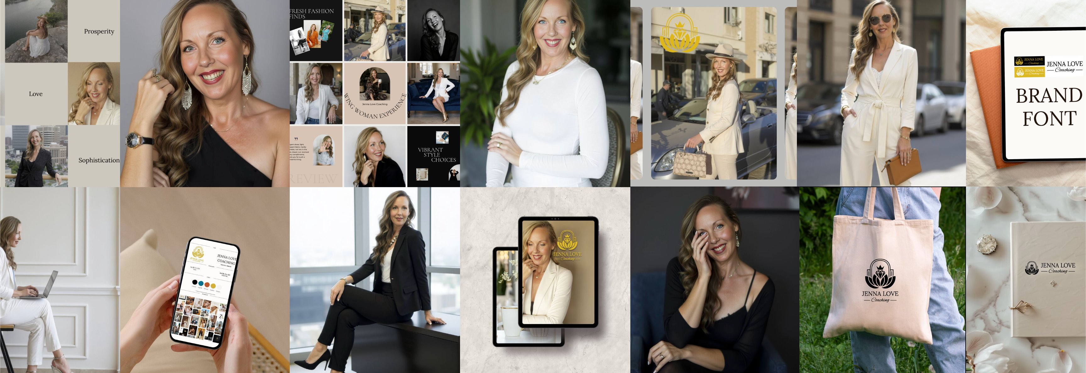 Jenna Love Coaching — full brand transformation